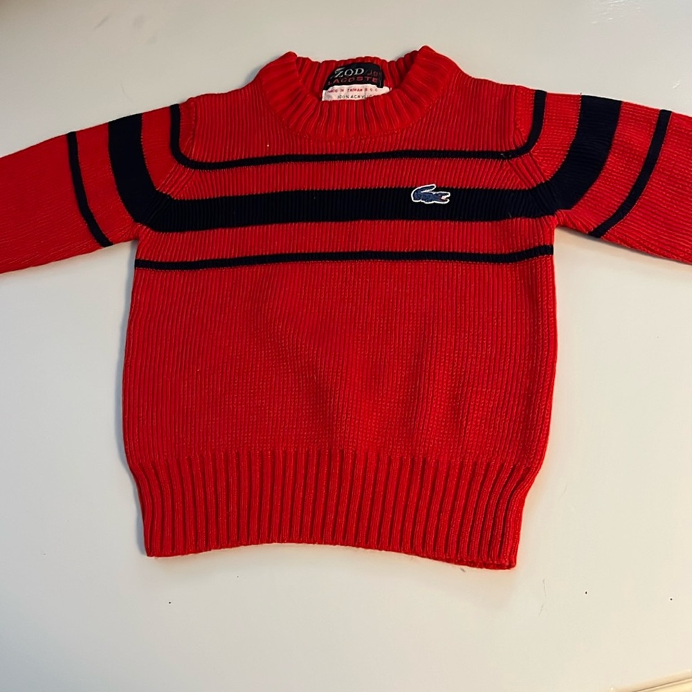 Vintage Lacoste Boys Sweater